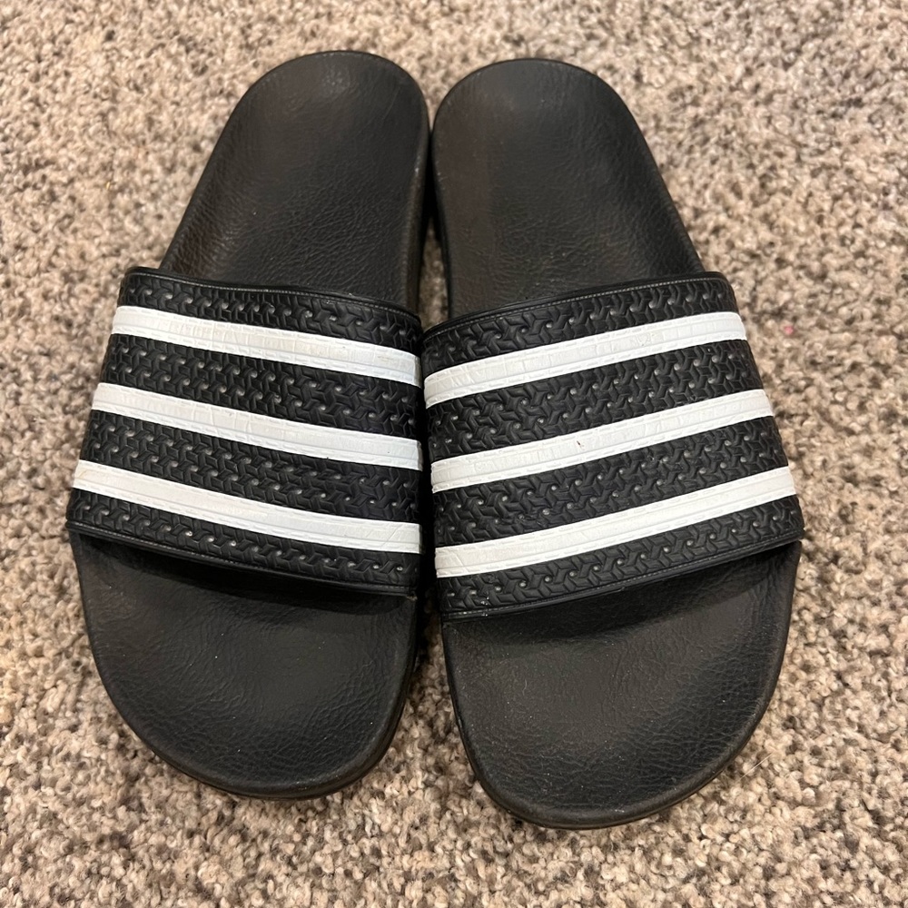 Men’s Adidas Slides - Size 10